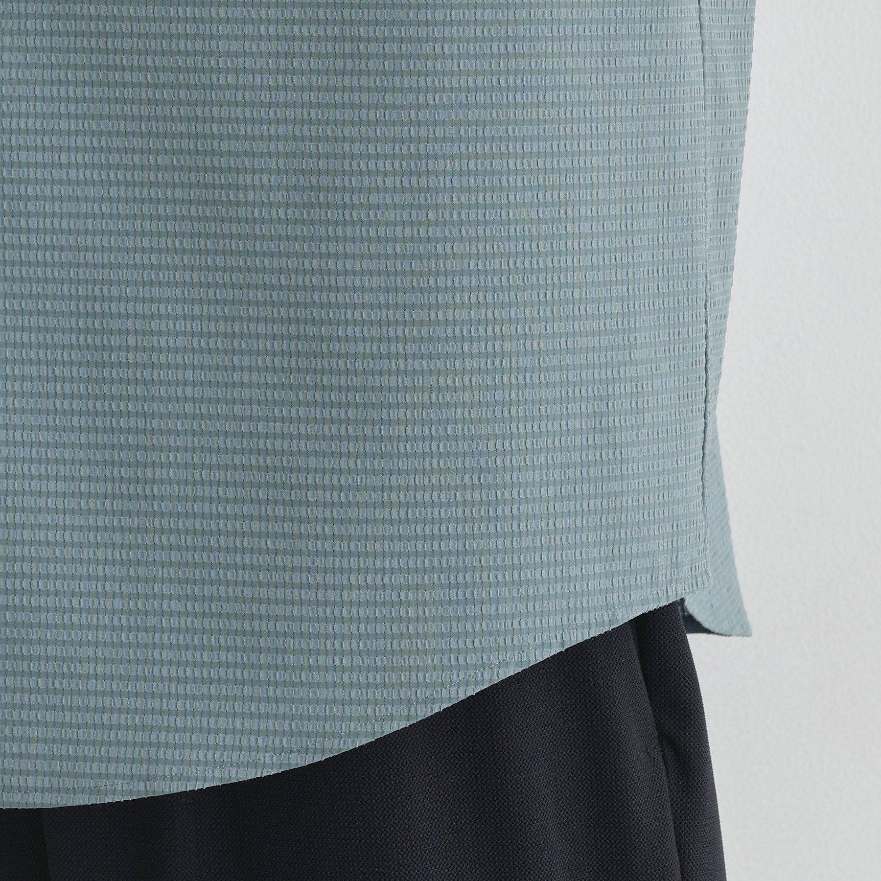 TAKEO KIKUCHI「【COOL CITY WEAR】DotAir（R）サッカー シャツ」|シャツ・ブラウス|