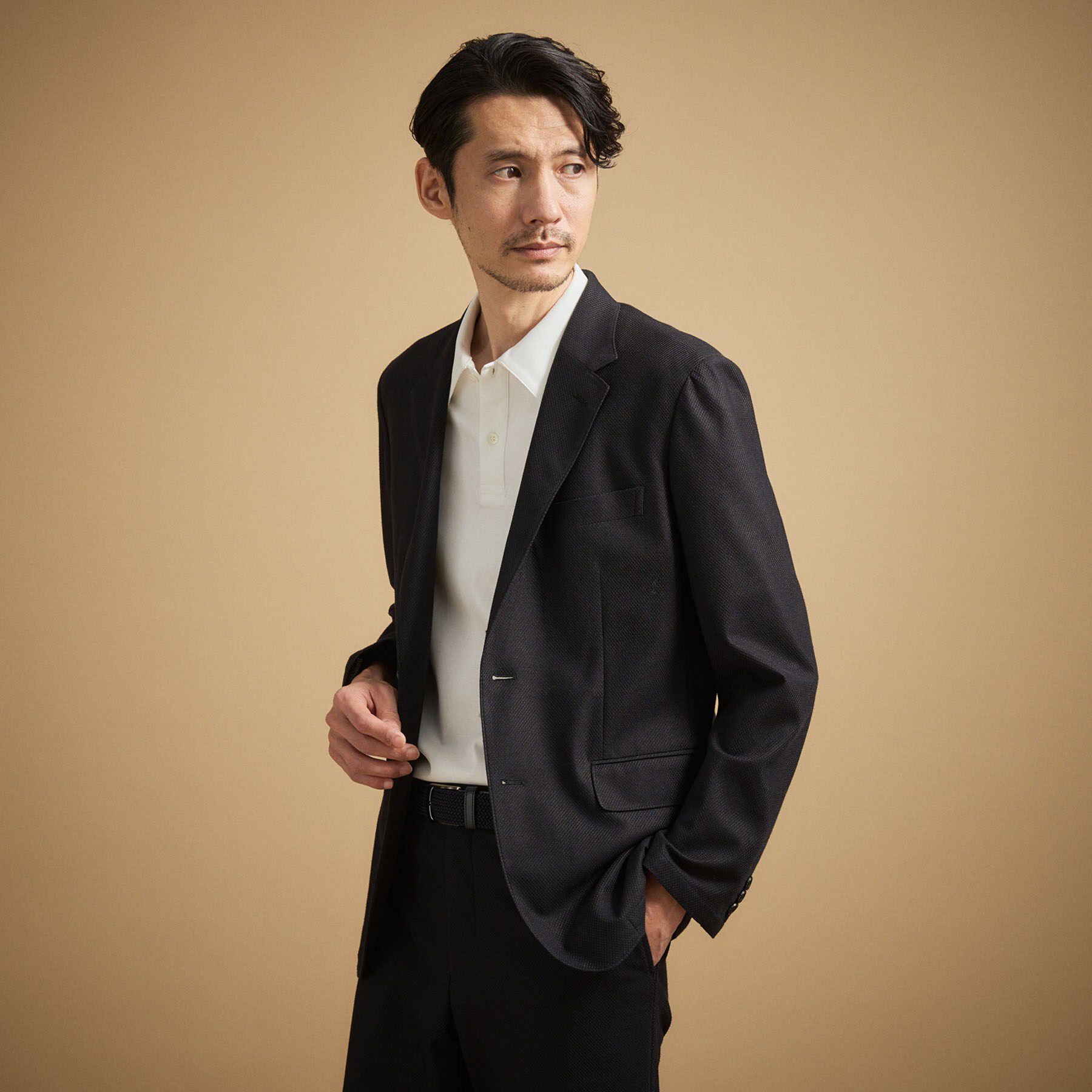 TAKEO KIKUCHI「【抗菌防臭】CALCULO（R）ジャージ ジャケット」|テーラードジャケット|