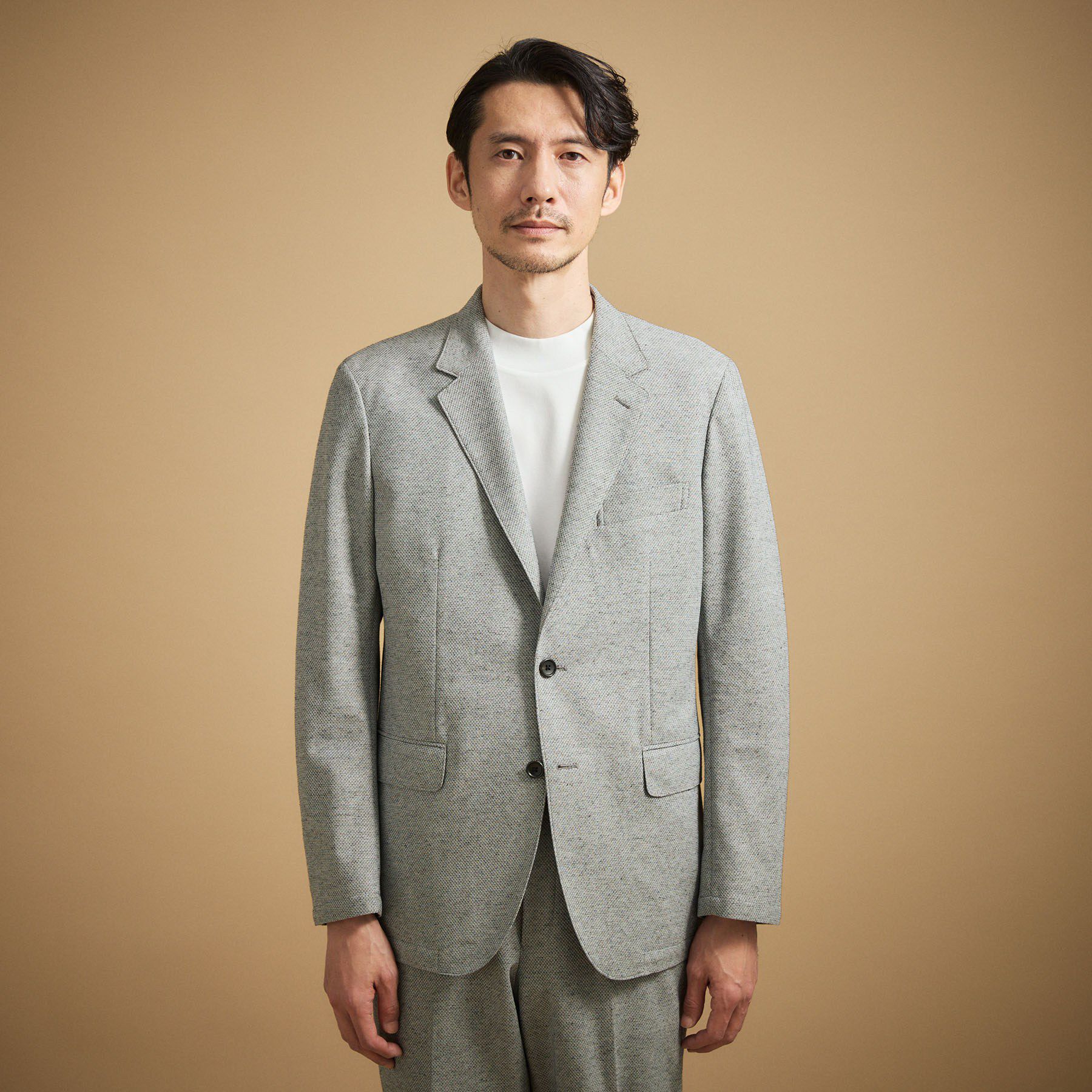 TAKEO KIKUCHI「【抗菌防臭】CALCULO（R）ジャージ ジャケット」|テーラードジャケット|