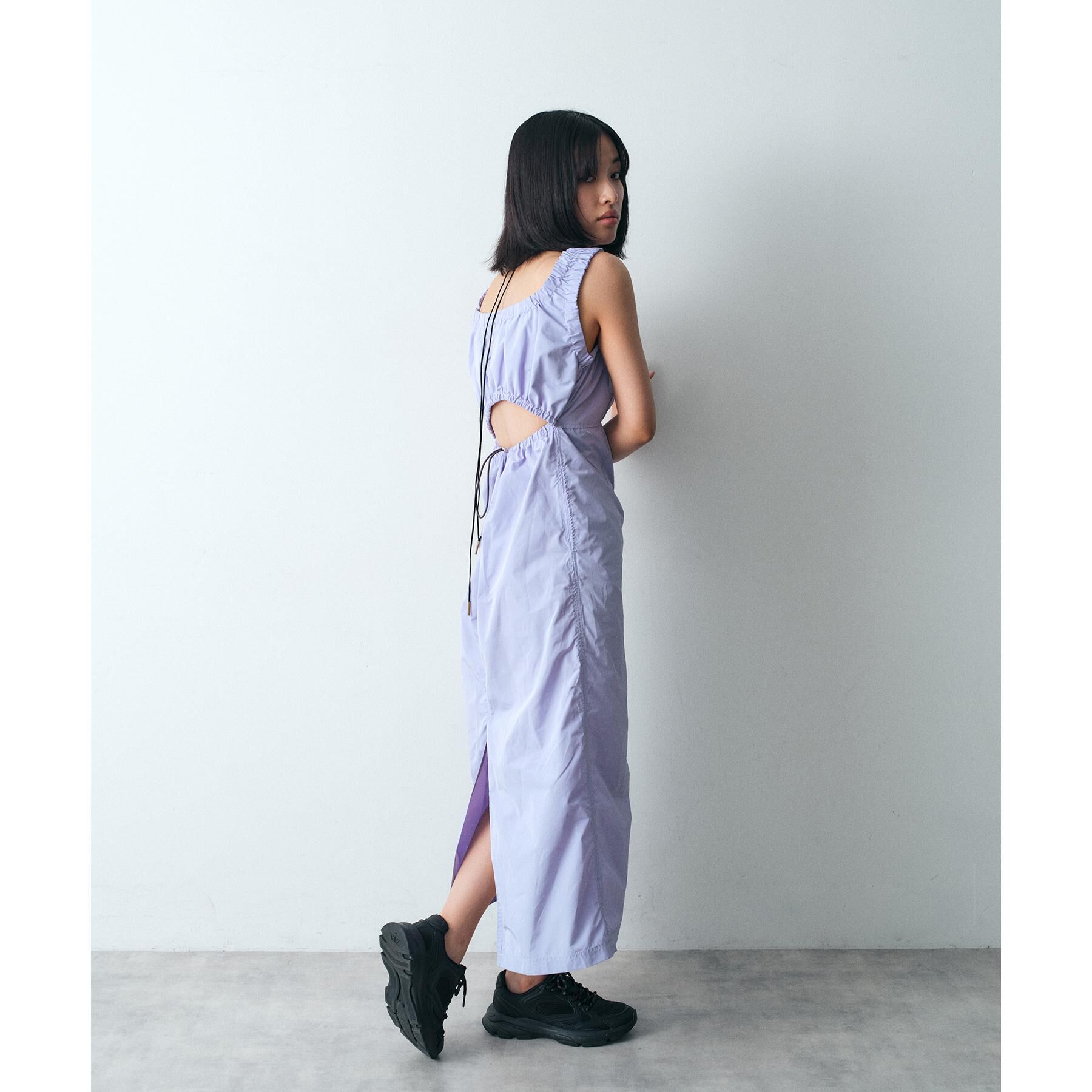 CODE A「sporty gathered dress」|ワンピース|