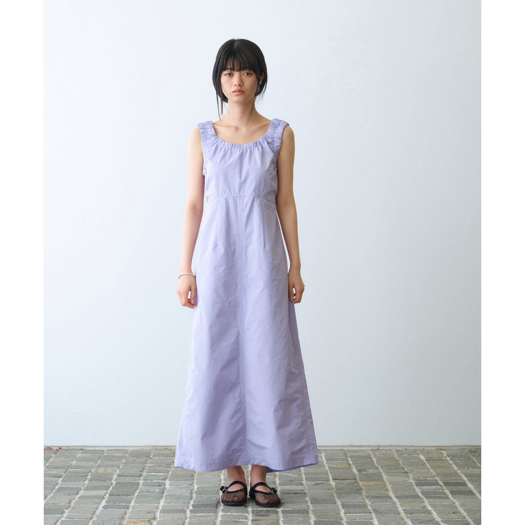 CODE A「sporty gathered dress」|ワンピース|