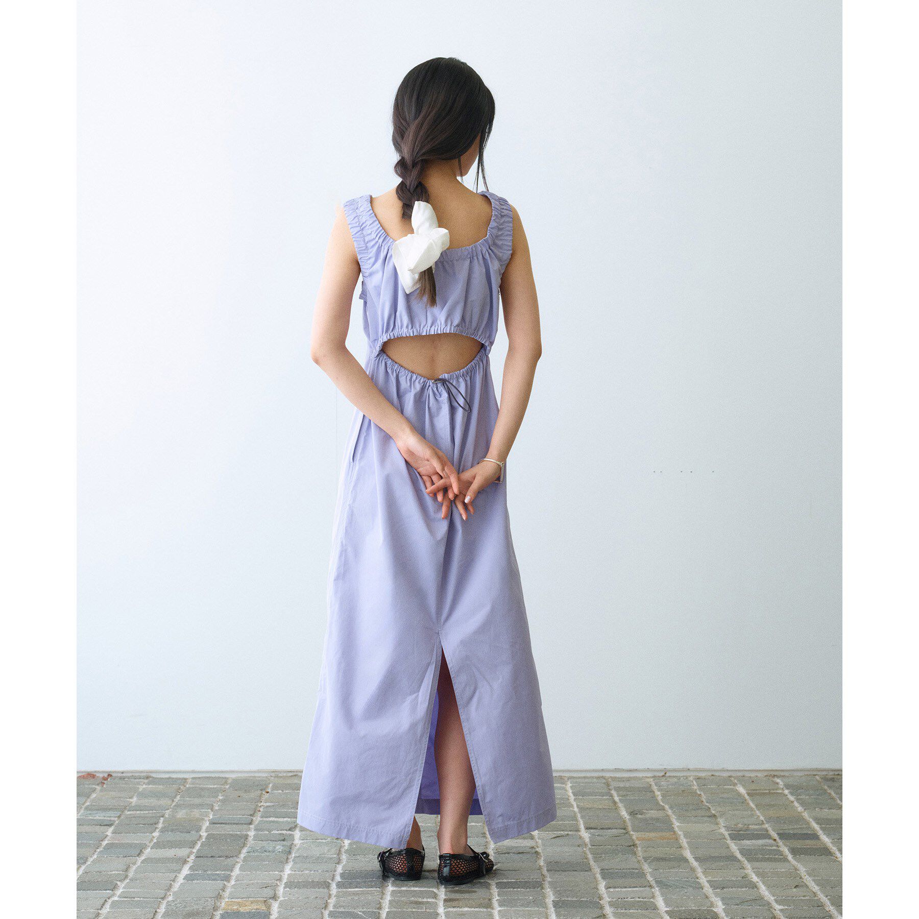 CODE A「sporty gathered dress」|ワンピース|