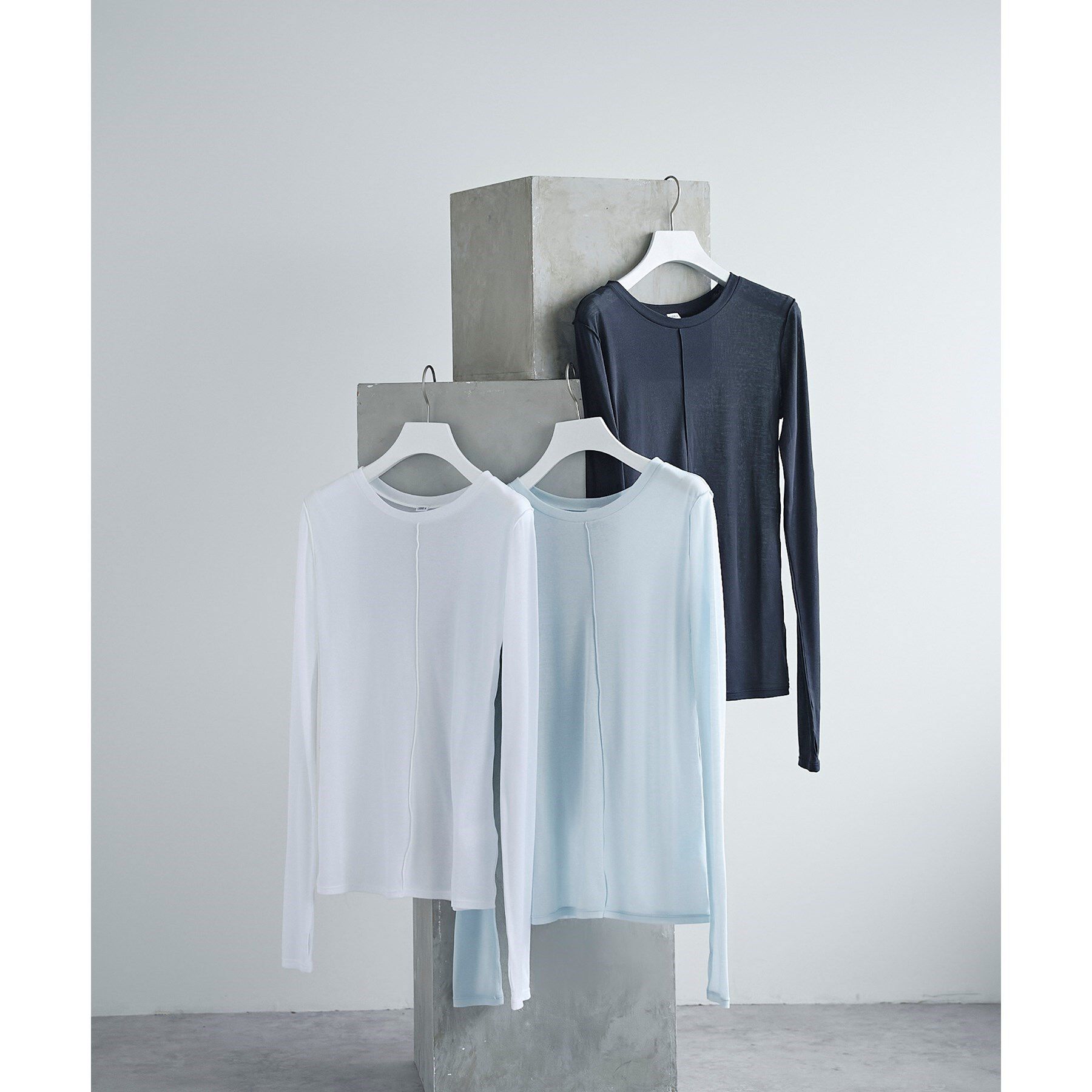 CODE A「sheer basic tee」|Tシャツ・カットソー|