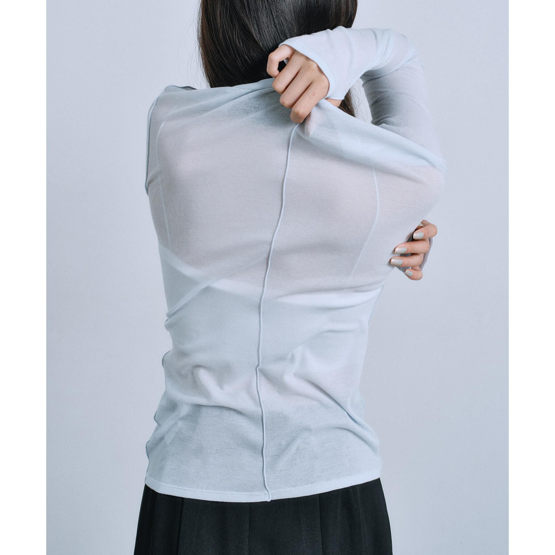 CODE A「sheer basic tee」|Tシャツ・カットソー|