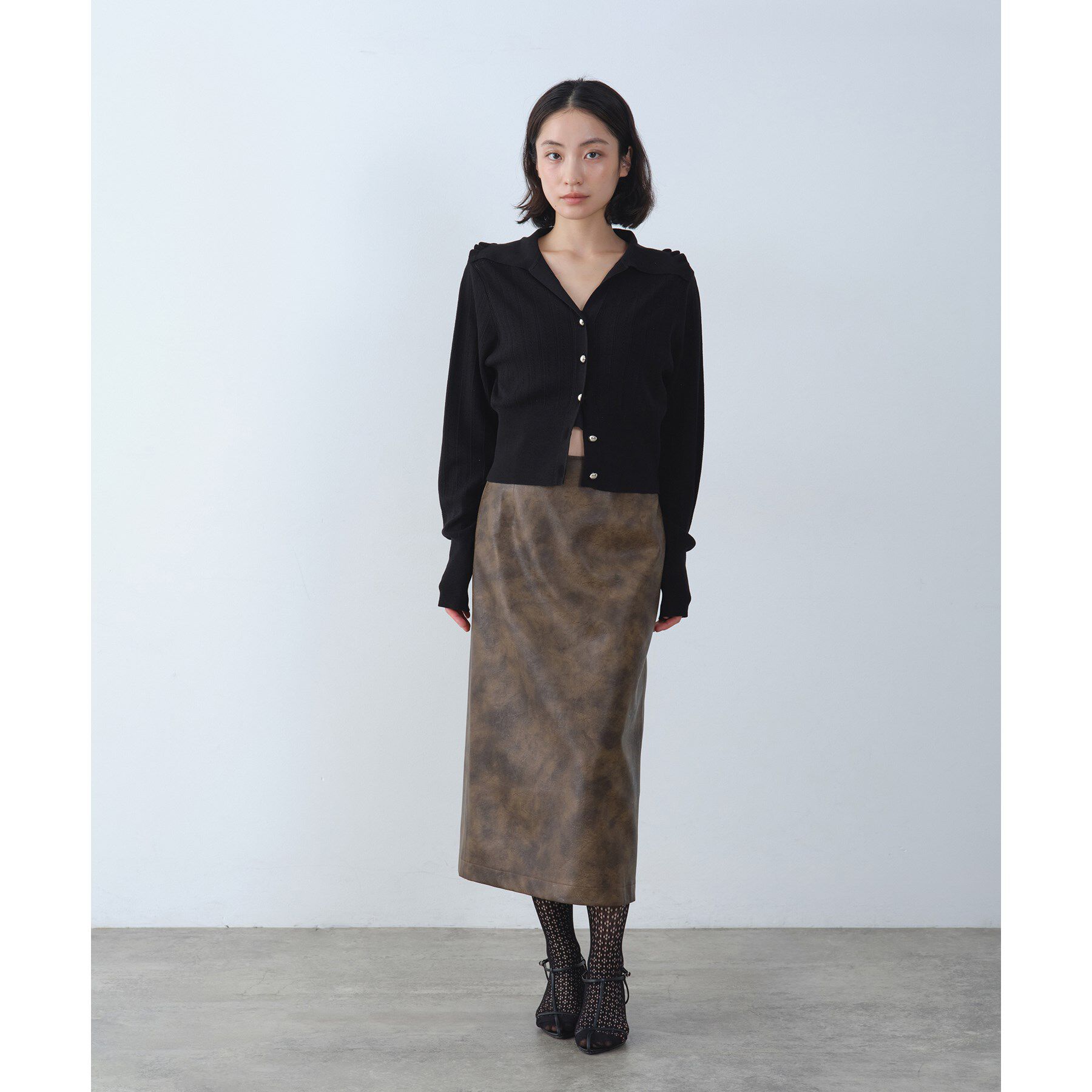 CODE A「garin sleek skirt」|スカート|