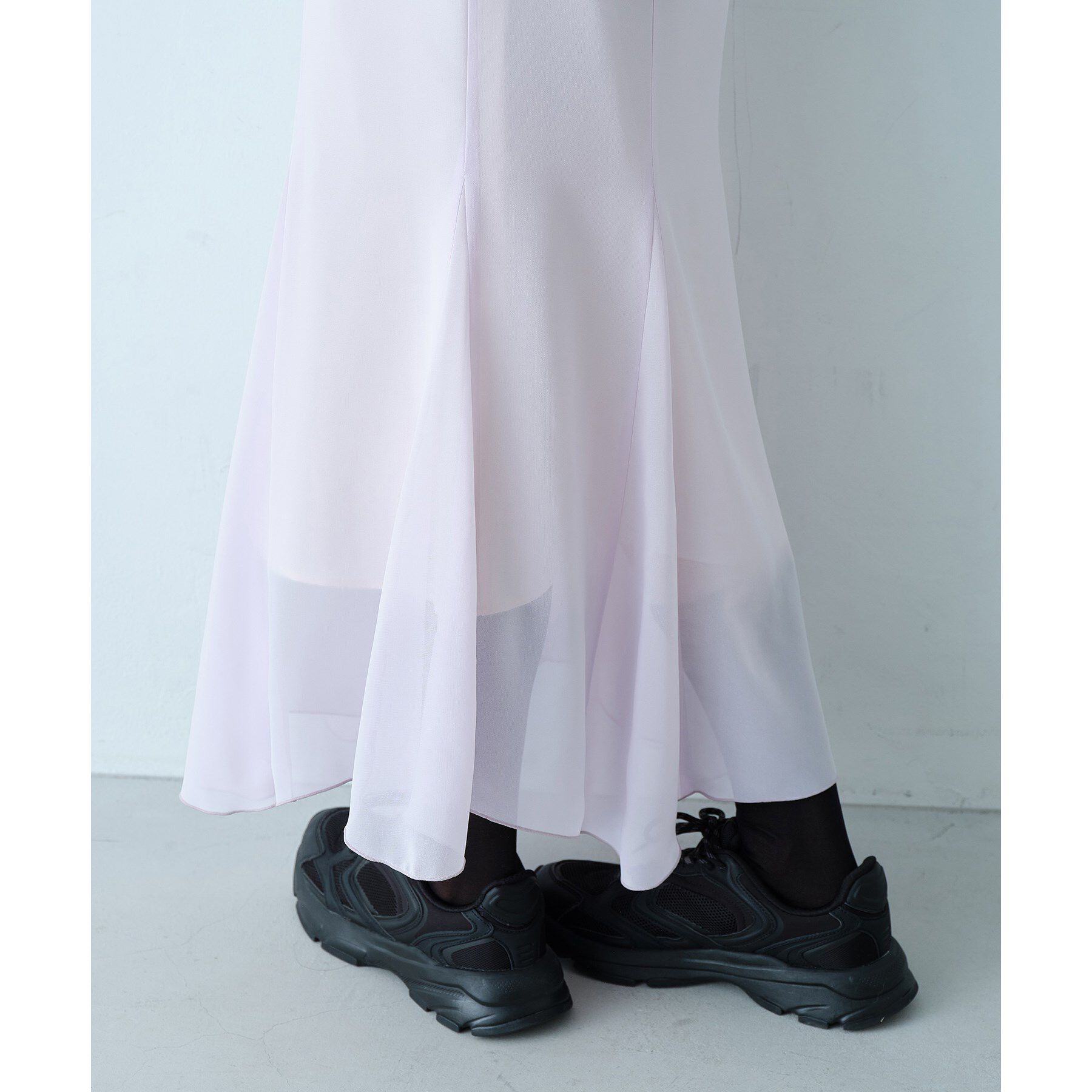 CODE A「sheer fit skirt」|スカート|