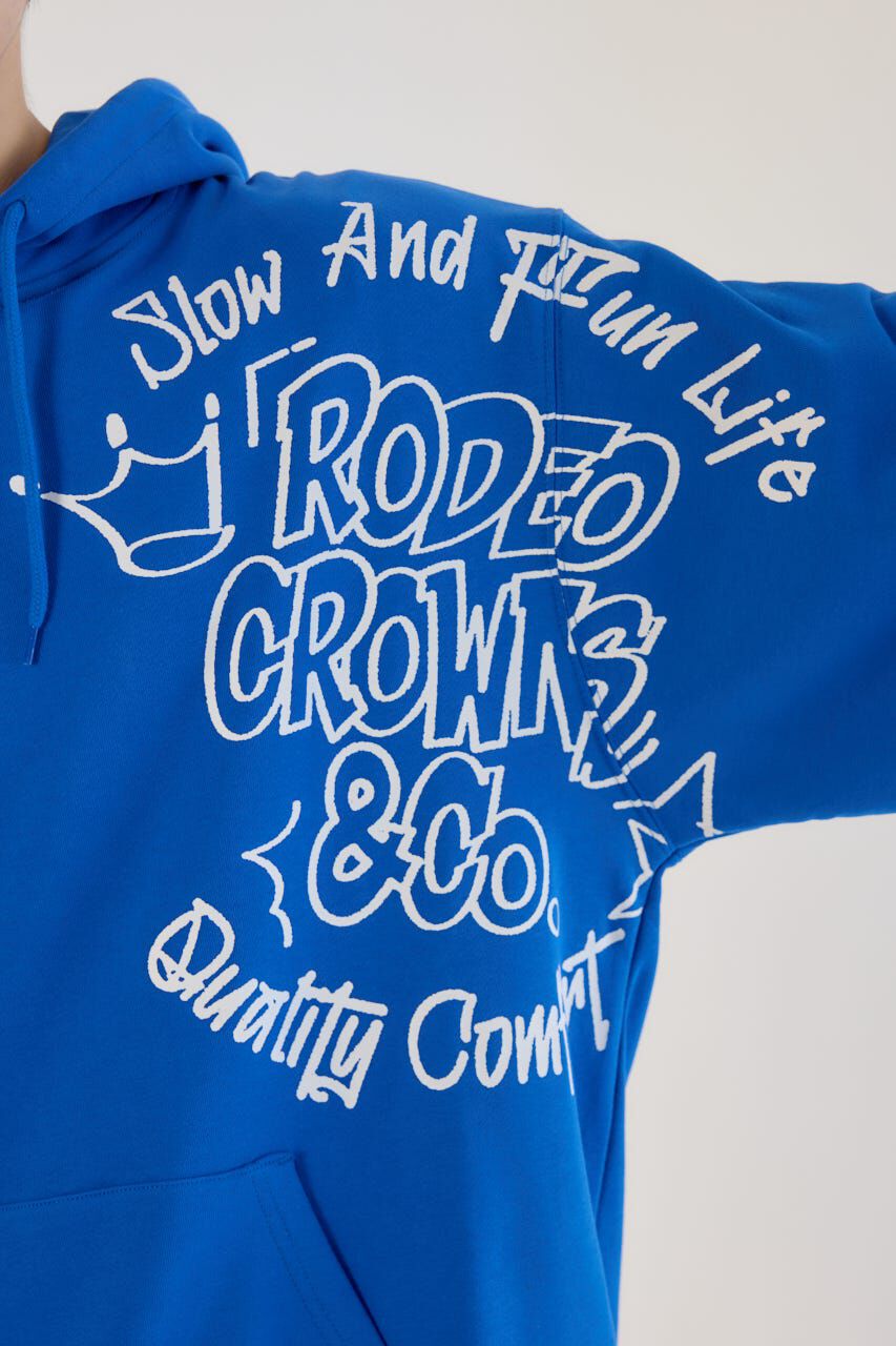 RODEO CROWNS「ランダムスケッチフーディー」|パーカー|