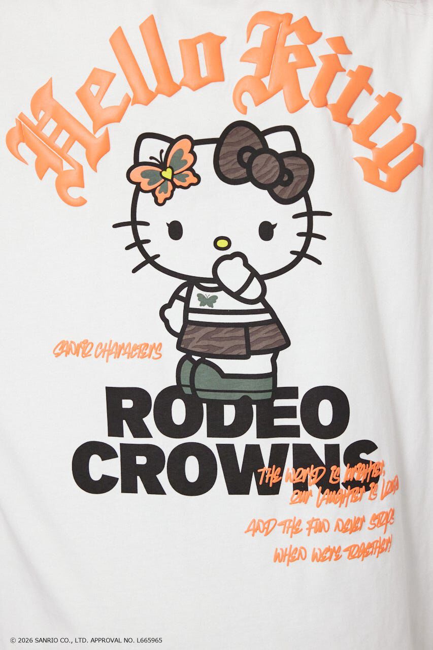 RODEO CROWNS「(サンリオキャラクターズ) パターンモチーフTシャツ」|Tシャツ・カットソー|