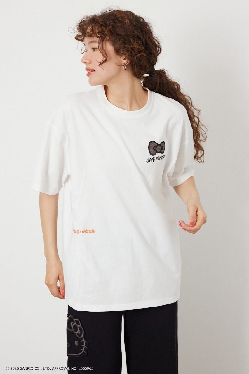 RODEO CROWNS「(サンリオキャラクターズ) パターンモチーフTシャツ」|Tシャツ・カットソー|