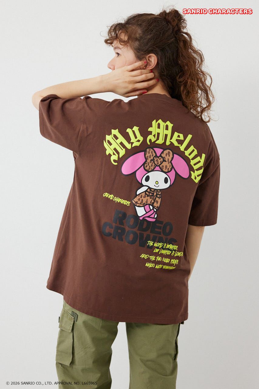 RODEO CROWNS「(サンリオキャラクターズ) パターンモチーフTシャツ」|Tシャツ・カットソー|BRN