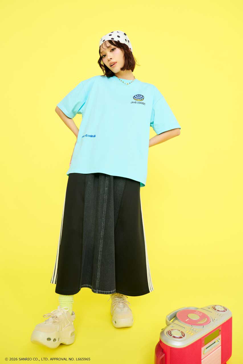RODEO CROWNS「(サンリオキャラクターズ) パターンモチーフTシャツ」|Tシャツ・カットソー|