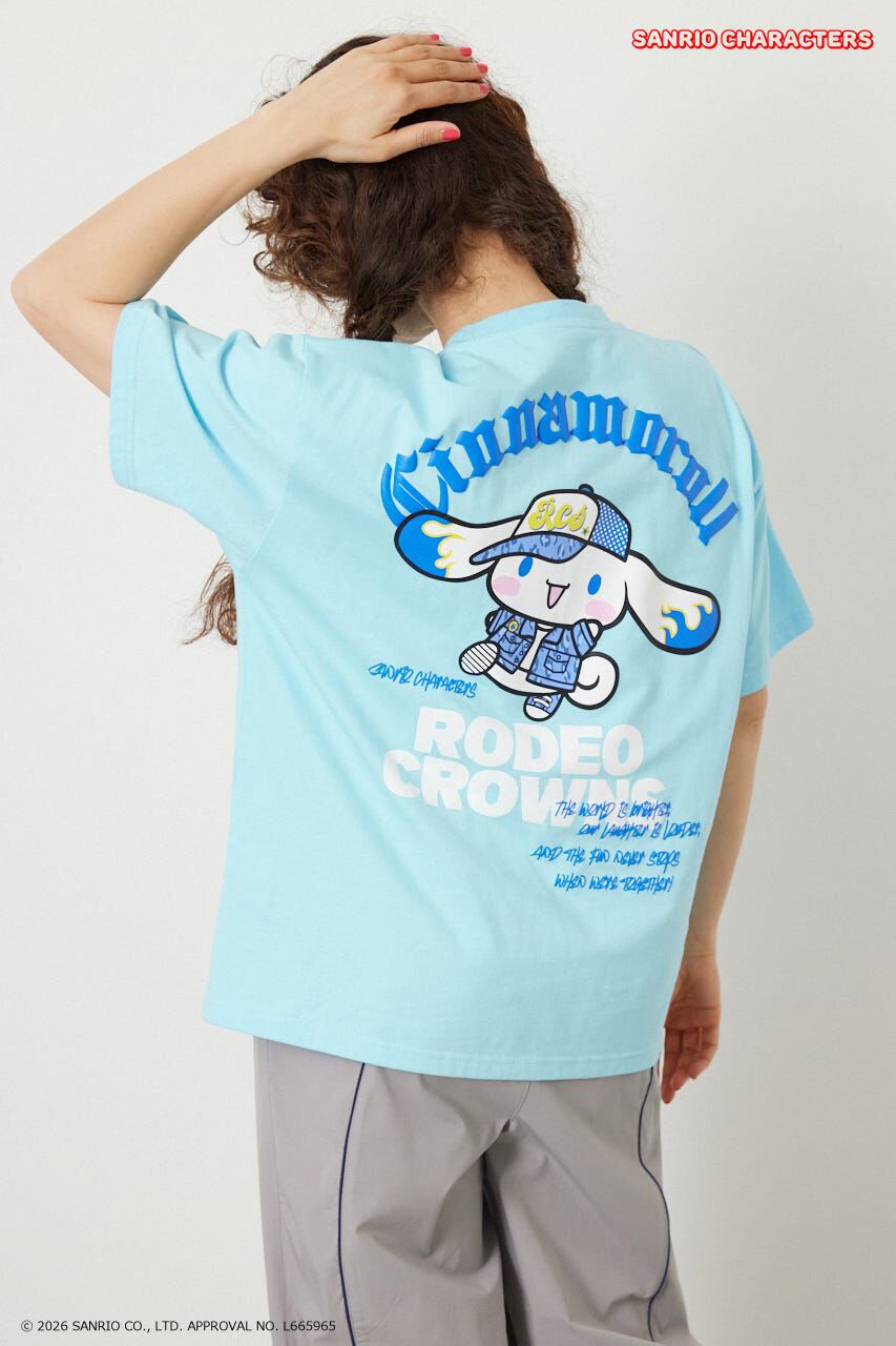 RODEO CROWNS「(サンリオキャラクターズ) パターンモチーフTシャツ」|Tシャツ・カットソー|