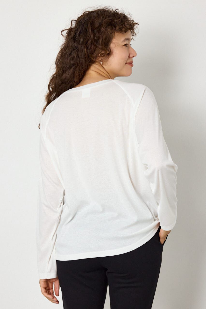 RODEO CROWNS「ラグランベーシックロンTEE」|Tシャツ・カットソー|