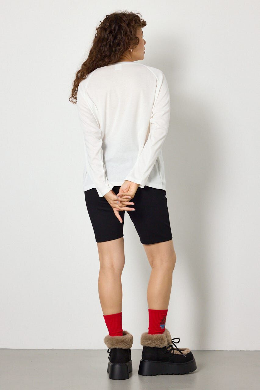 RODEO CROWNS「ラグランベーシックロンTEE」|Tシャツ・カットソー|