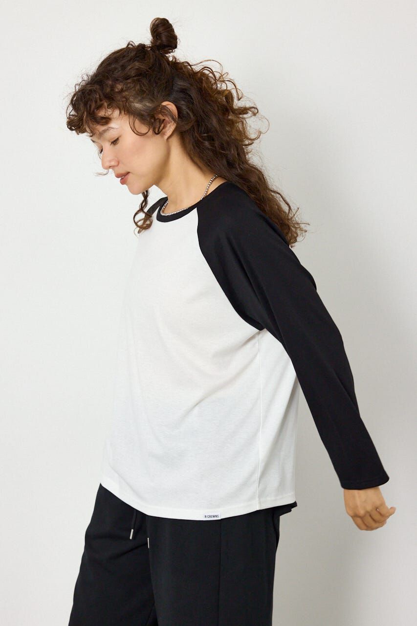 RODEO CROWNS「ラグランベーシックロンTEE」|Tシャツ・カットソー|