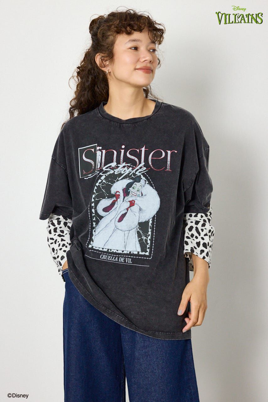 RODEO CROWNS「(ディズニー ヴィランズ)レイヤードTシャツ」|パーカー|
