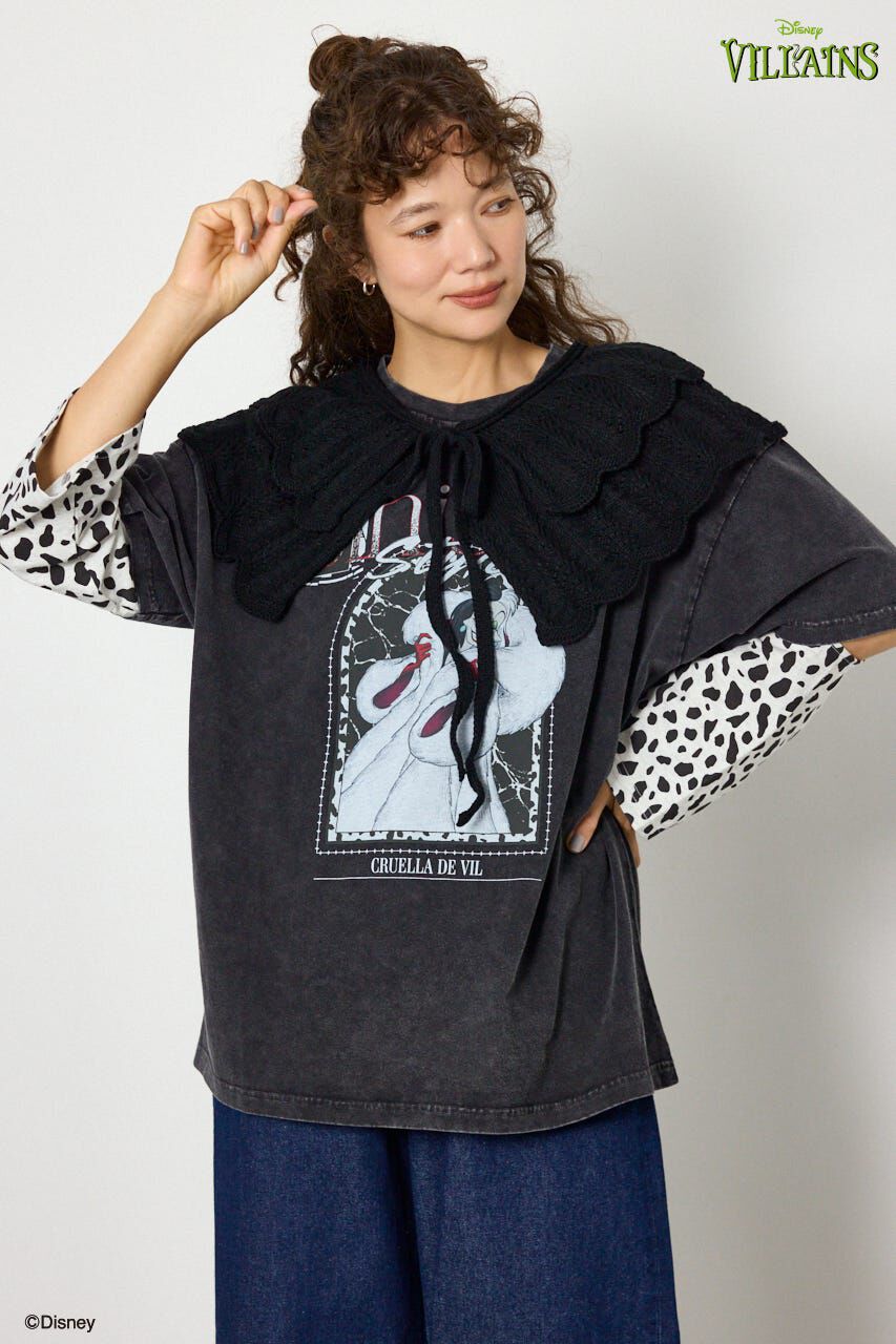RODEO CROWNS「(ディズニー ヴィランズ)レイヤードTシャツ」|パーカー|