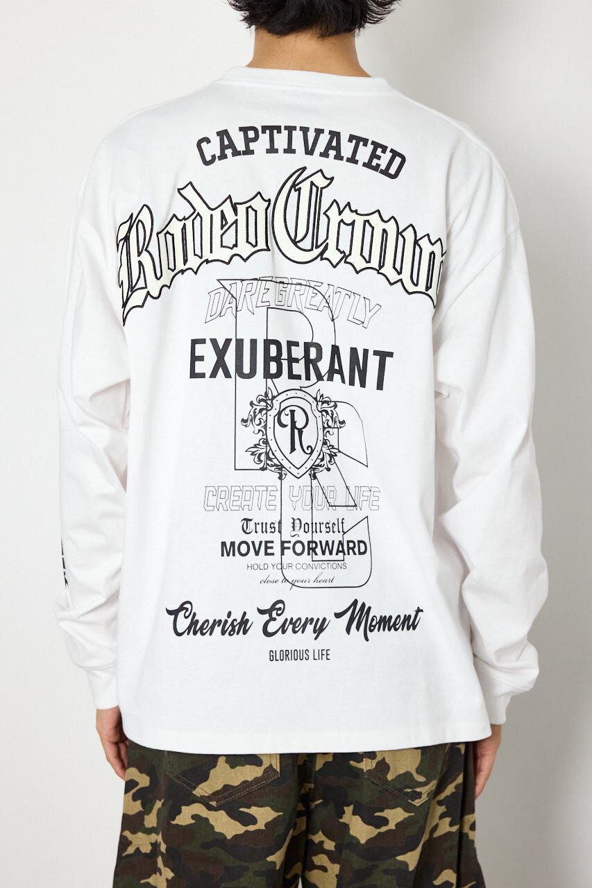 RODEO CROWNS「Gothic ロングスリーブTシャツ」|Tシャツ・カットソー|