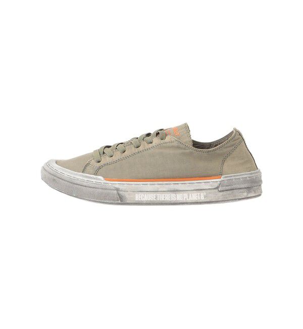 ECOALF「STRENK スニーカー / STRENK SNEAKERS WOMAN」|スニーカー|カーキ/オレンジ