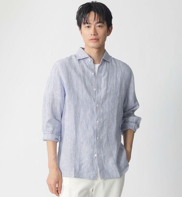 ECOALF「ALFREDO シャツ / ALFRED LINEN STRIPES MAN」|シャツ・ブラウス|