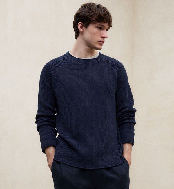 ECOALF「FAURE ニット / FAURE KNIT MAN」|ニット・セーター|ネイビー