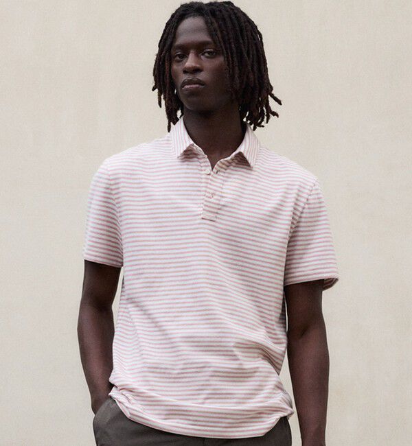 ECOALF「LOGAN ポロシャツ / LOGAN POLO MAN」|ポロシャツ|ピンク