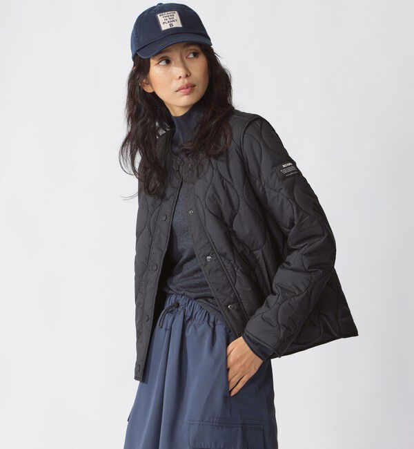 ECOALF「MUSA キルト ジャケット / MUSA JACKET WOMAN」|ブルゾン・スタジャン|