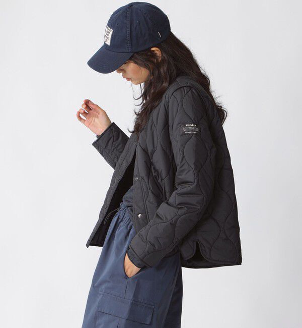 ECOALF「MUSA キルト ジャケット / MUSA JACKET WOMAN」|ブルゾン・スタジャン|
