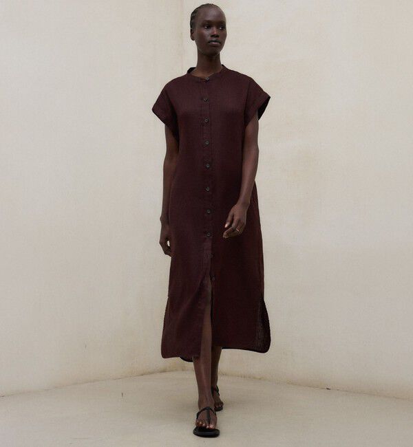 ECOALF「AMATISTA ドレス / AMATISTA DRESS WOMAN」|ワンピース|ブラウン