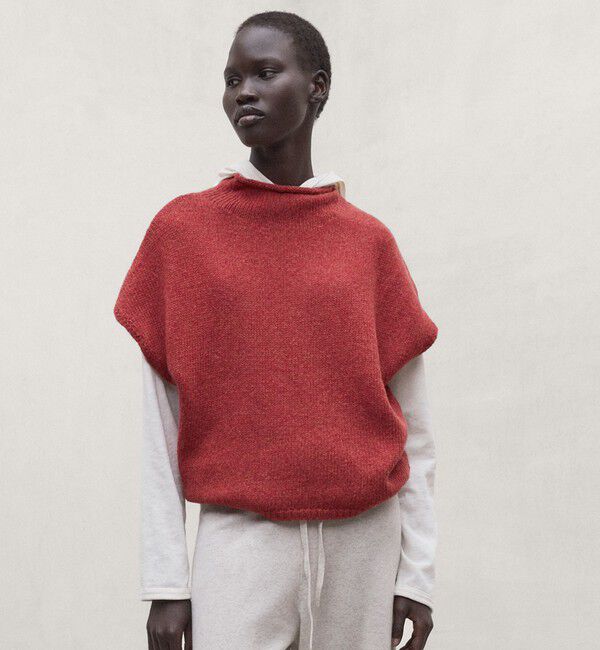 ECOALF「CASTELLY ニット / CASTELLY KNIT WOMAN」|ニット・セーター|オレンジ