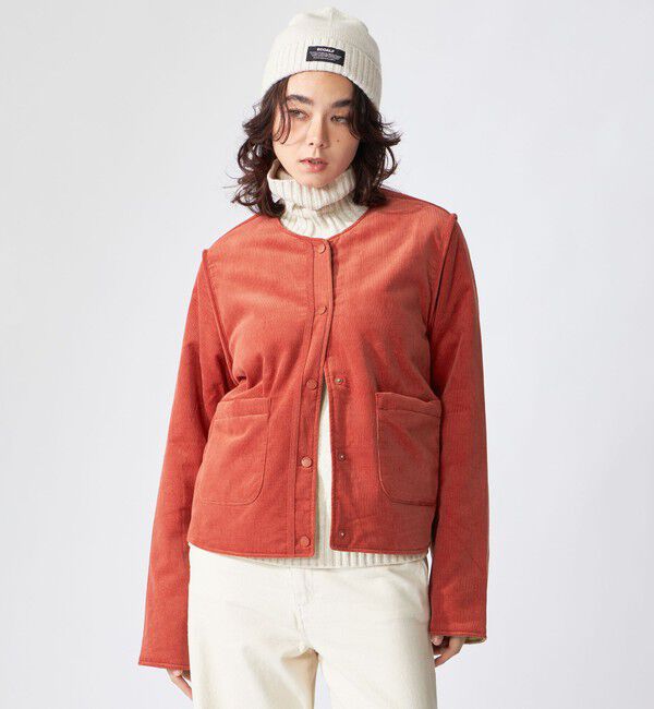 ECOALF「GABRIELA リバーシブル ジャケット / GABRIELA JACKET WOMAN」|ブルゾン・スタジャン|