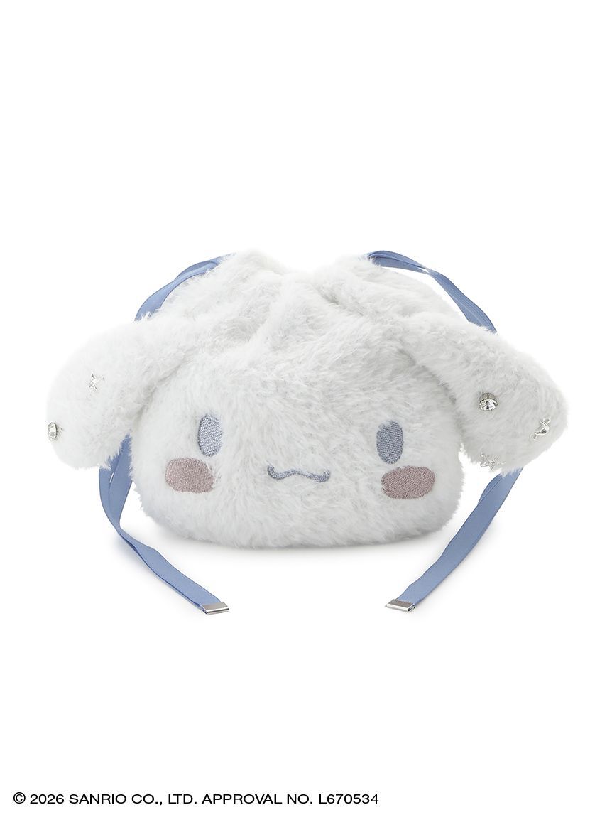 SNIDEL HOME「【Cinnamoroll】巾着ニットポーチ」|ポーチ|WHT