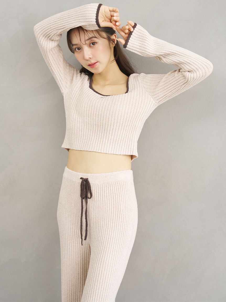SNIDEL HOME「【Milky】ロングパンツ」|ルームウェア|