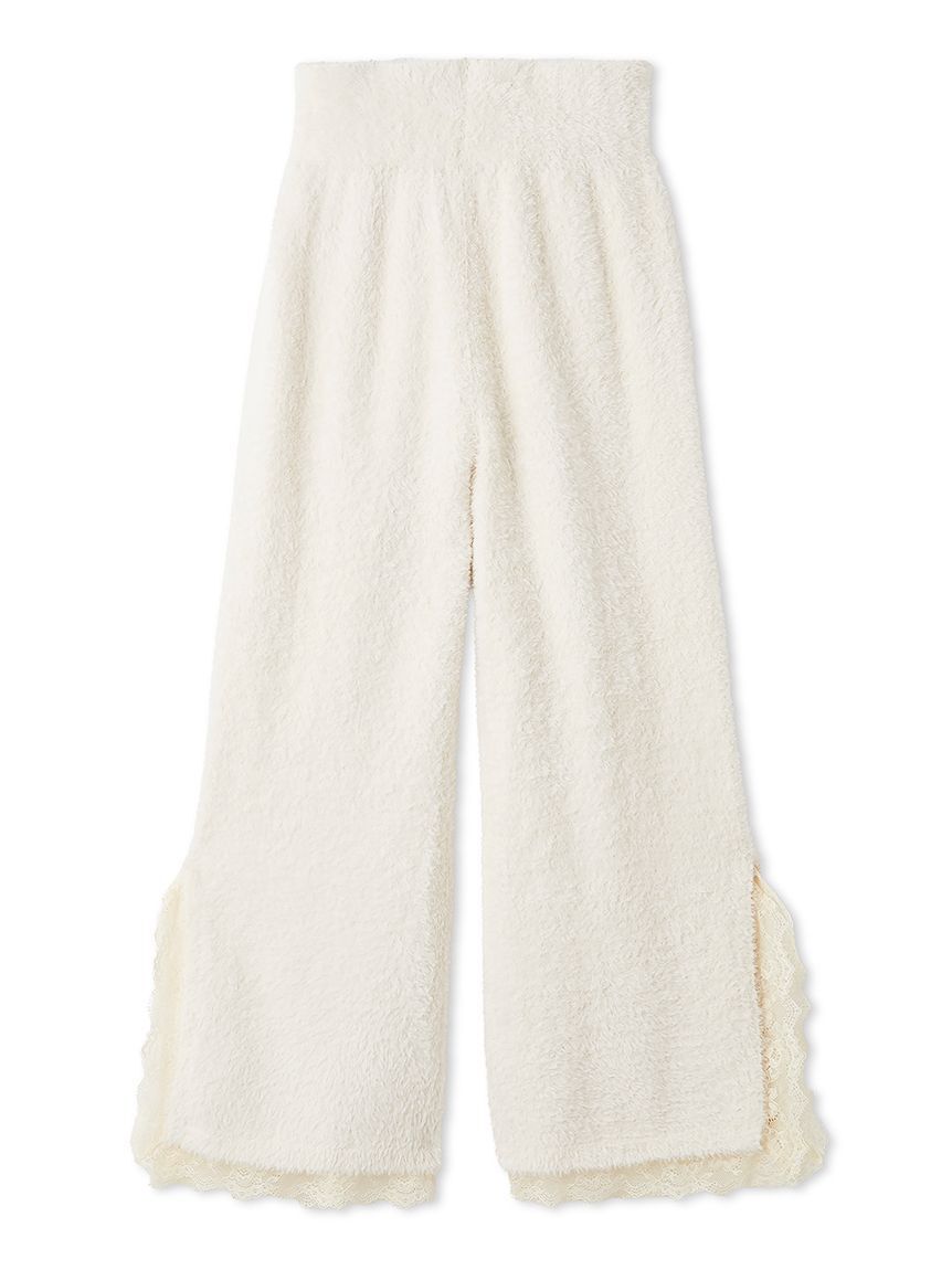 SNIDEL HOME「レースニットロングパンツ」|ルームウェア|