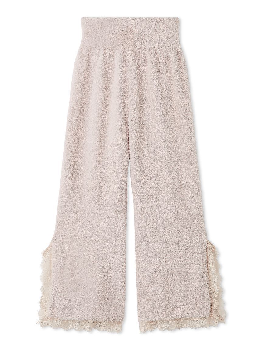 SNIDEL HOME「レースニットロングパンツ」|ルームウェア|
