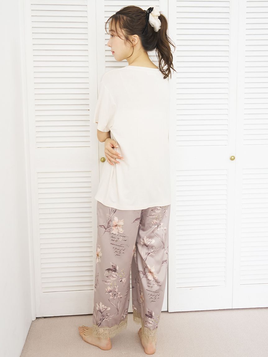 SNIDEL HOME「バレエフォトプリントTシャツ」|ルームウェア|