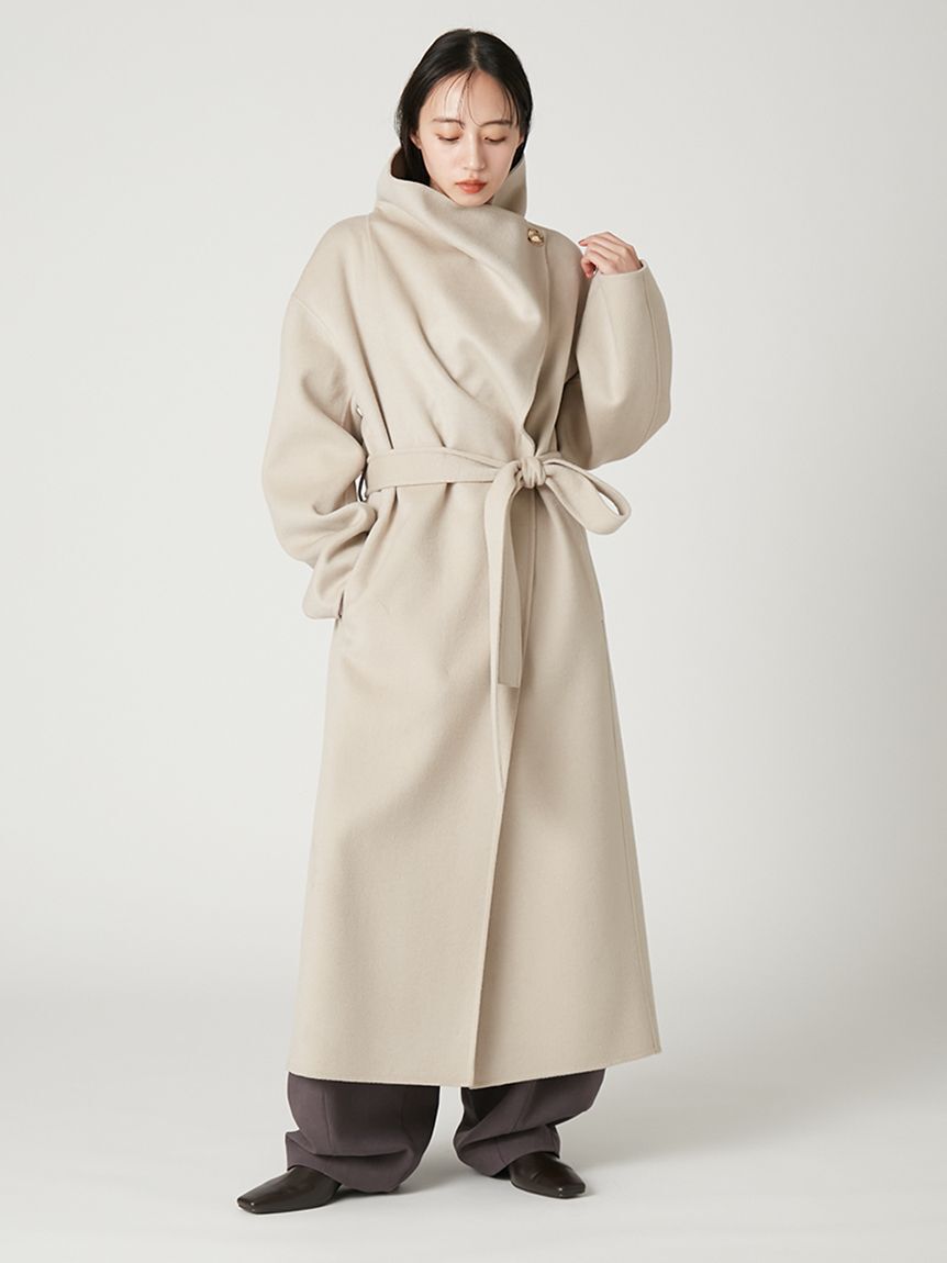 FRAY I.D「【ウォッシャブル・UVカット・防シワ・接触冷感】タックバレルパンツ」|チノ|