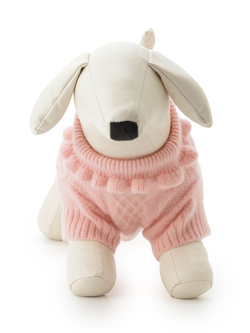 CELFORD「【ドライクリーニング】【DOG&CAT】DOG柄ケーブルニットプルオーバー」|その他|