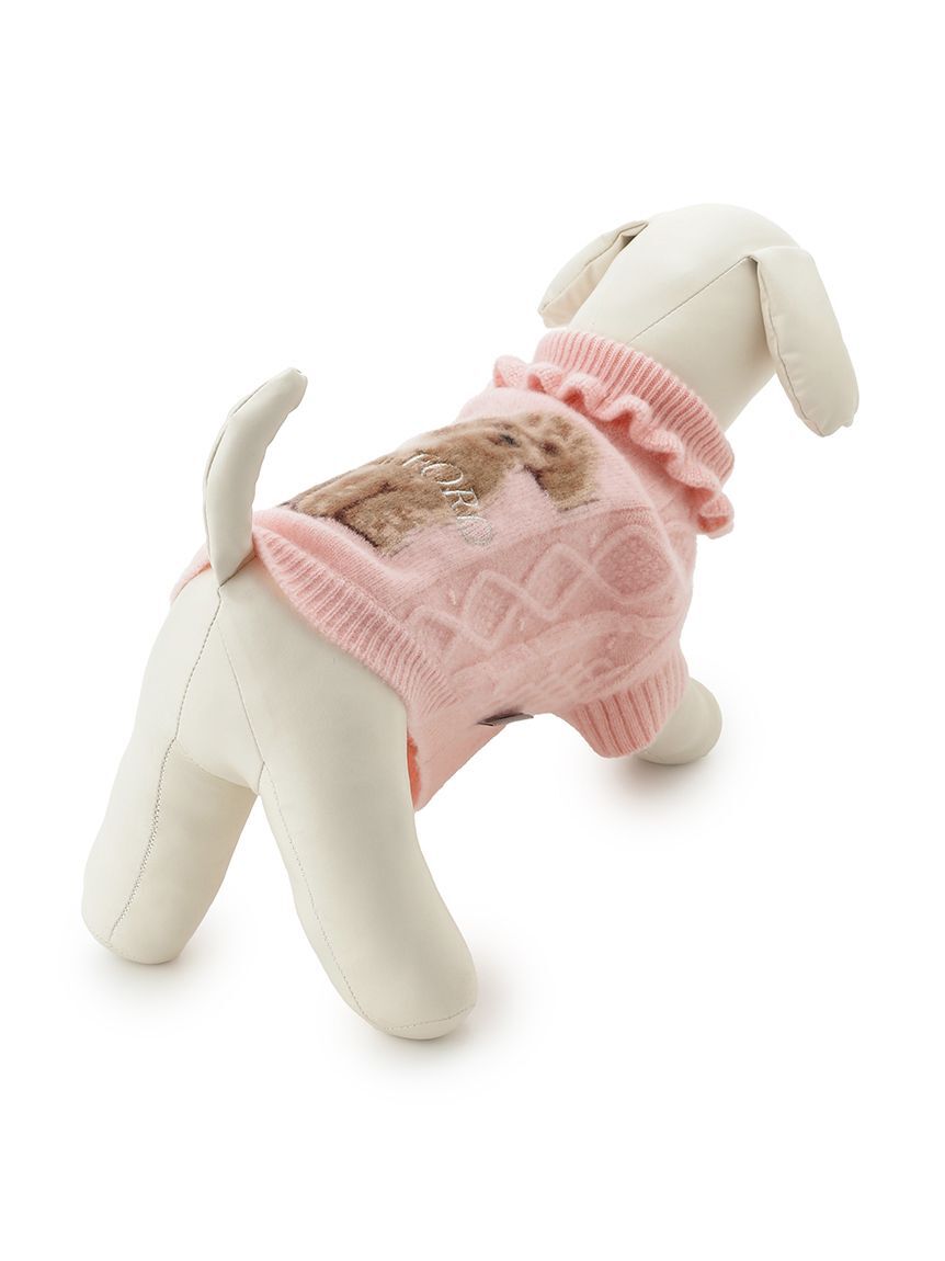 CELFORD「【ドライクリーニング】【DOG&CAT】DOG柄ケーブルニットプルオーバー」|その他|