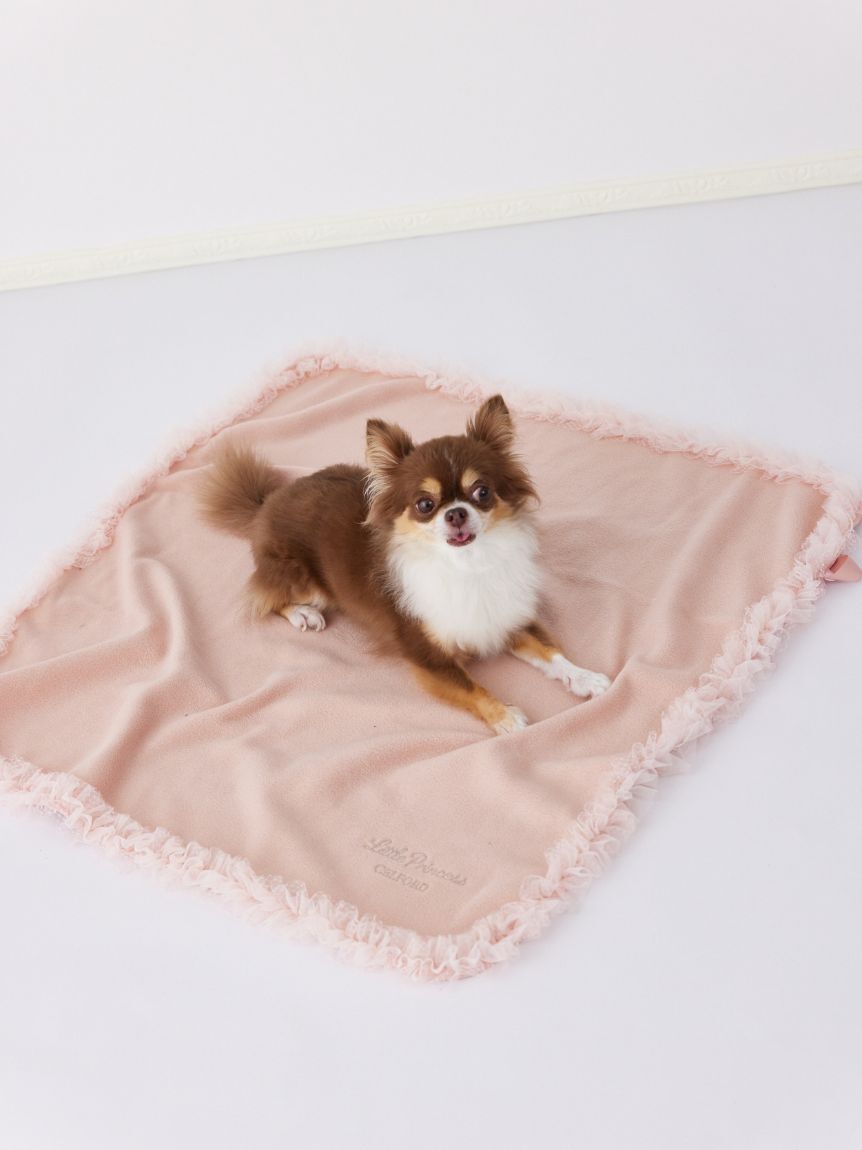 CELFORD「【洗える】【DOG&CAT】チュールフリルフリースブランケット」|その他|