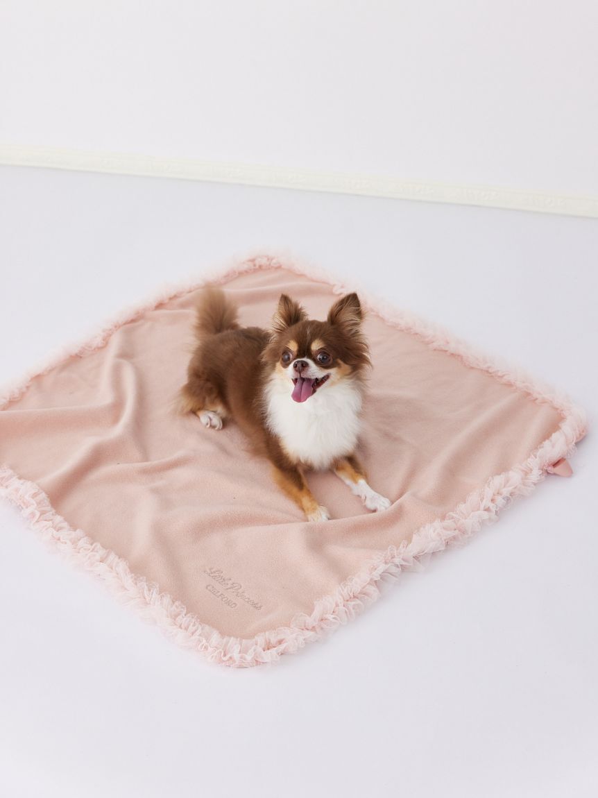 CELFORD「【洗える】【DOG&CAT】チュールフリルフリースブランケット」|その他|