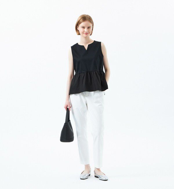 MACKINTOSH PHILOSOPHY「ノースリーブペプラムブラウス」|Tシャツ・カットソー|
