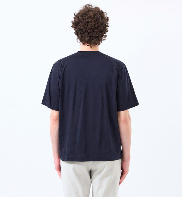 MACKINTOSH PHILOSOPHY「シルケットスムース クルーネック半袖ポケT」|Tシャツ・カットソー|