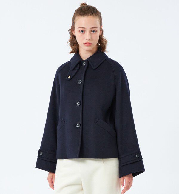 MACKINTOSH PHILOSOPHY「【WELBURY SHORT（ウェルベリーショート）】ウールメルトン」|その他|ネイビー