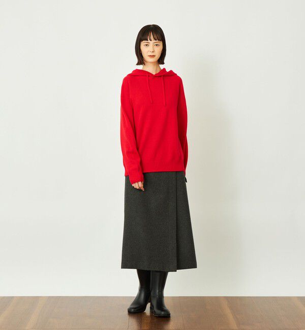 MACKINTOSH PHILOSOPHY「GREY LABEL ウールカシミヤニットパーカー」|ニット・セーター|