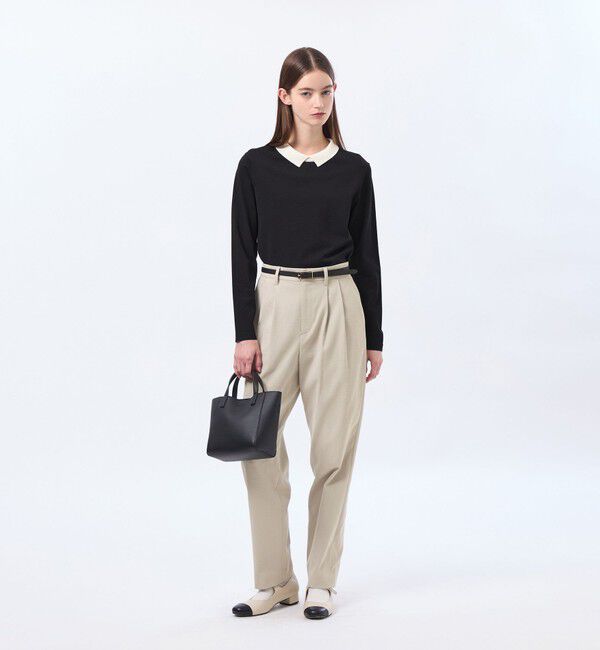 MACKINTOSH PHILOSOPHY「【MP STANDARD TROUSERS 002 SLIM FIT】DRY OXFORD製」|スラックス|