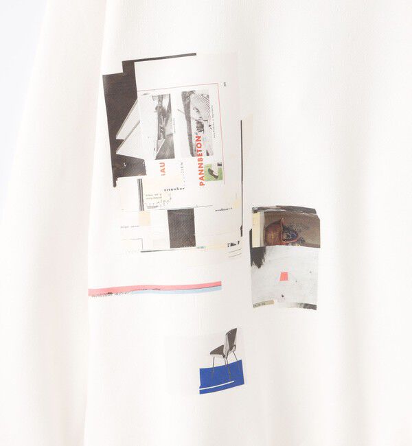  「【Collage Print Sweatshirt ＂artwork by Shohei Yoshida】WOMEN コラボレーション スウェット」|Tシャツ・カットソー|