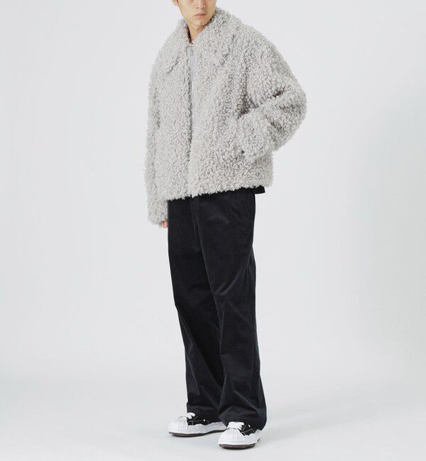  「【UNISEX】カルガンラムライクファーブルゾン」|ブルゾン・スタジャン|