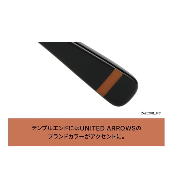  「Zoff｜UNITED ARROWS ユナイテッドアローズ  ボストン型 メガネ |  レンズ交換券付」|メガネ|