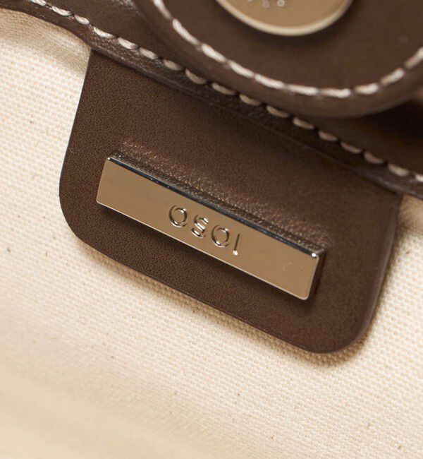 OSOI「＜OSOI＞SLD BROCLE MINI CVS バッグ」|ショルダー・メッセンジャー|